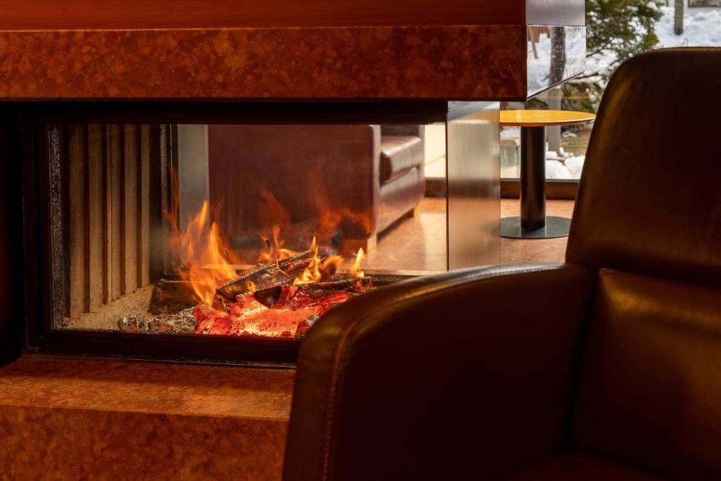 Posezení v ubytování Hotel Kompas