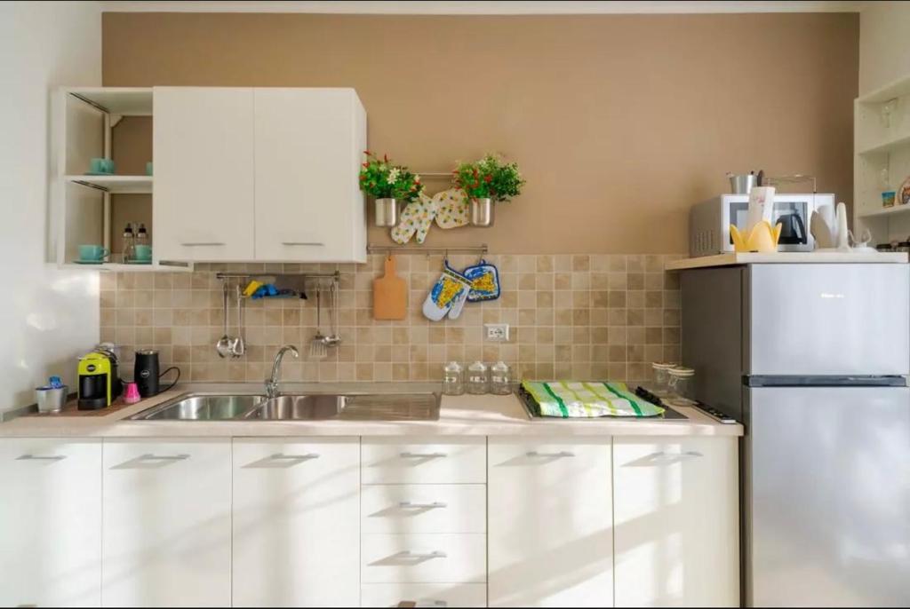 Kuchyňa alebo kuchynka v ubytovaní Barraco's House