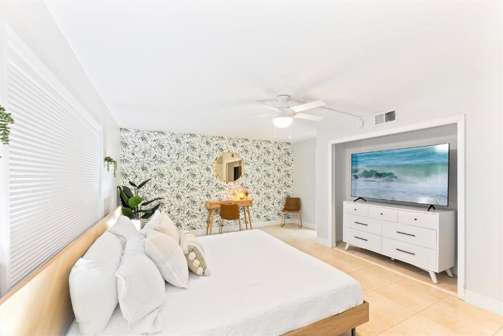 Μια τηλεόραση ή/και κέντρο ψυχαγωγίας στο Cocoa Beach Club