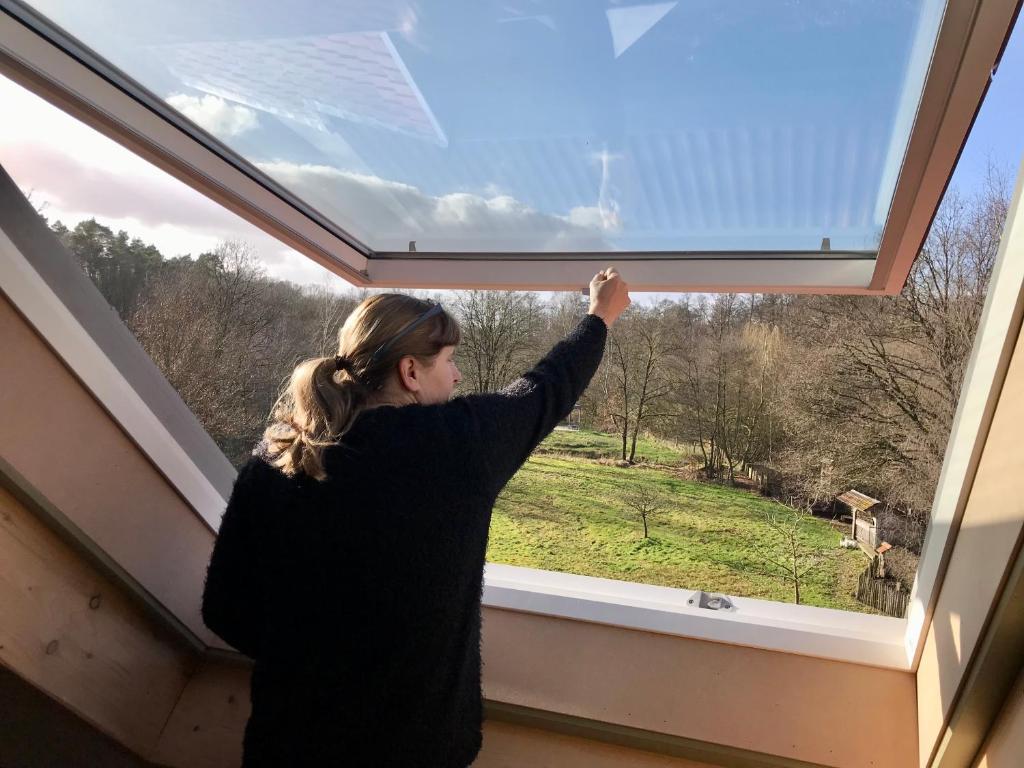 Vakantieverblijf Volmolen B&B - Apartamento Con Vista Al Jardín