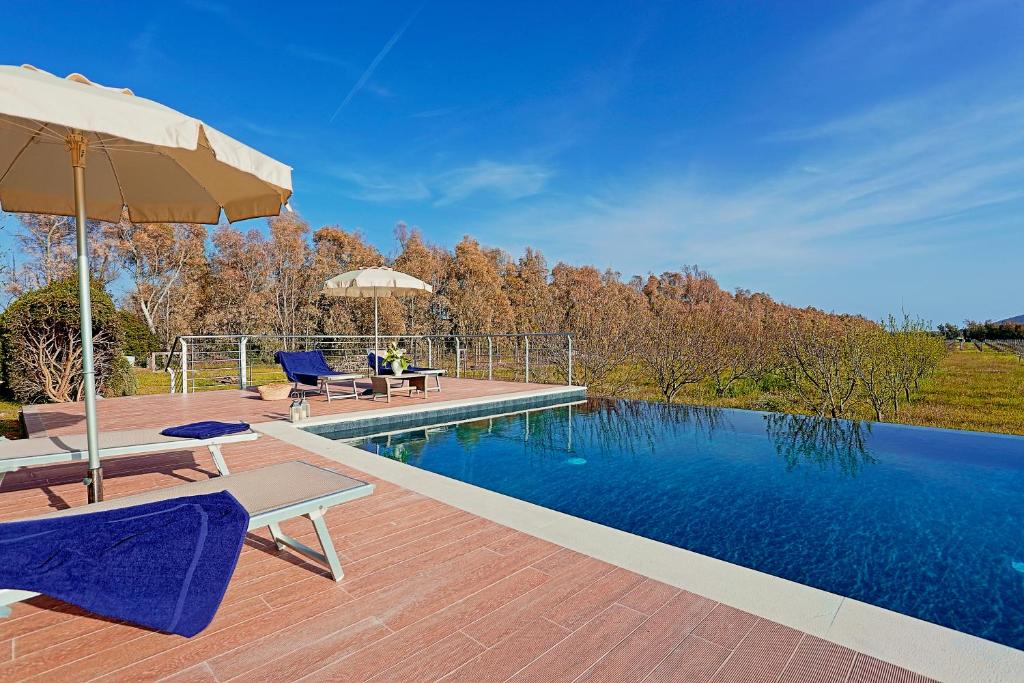 Het zwembad bij of vlak bij Agriturismo Casale Degli Ulivi Alghero