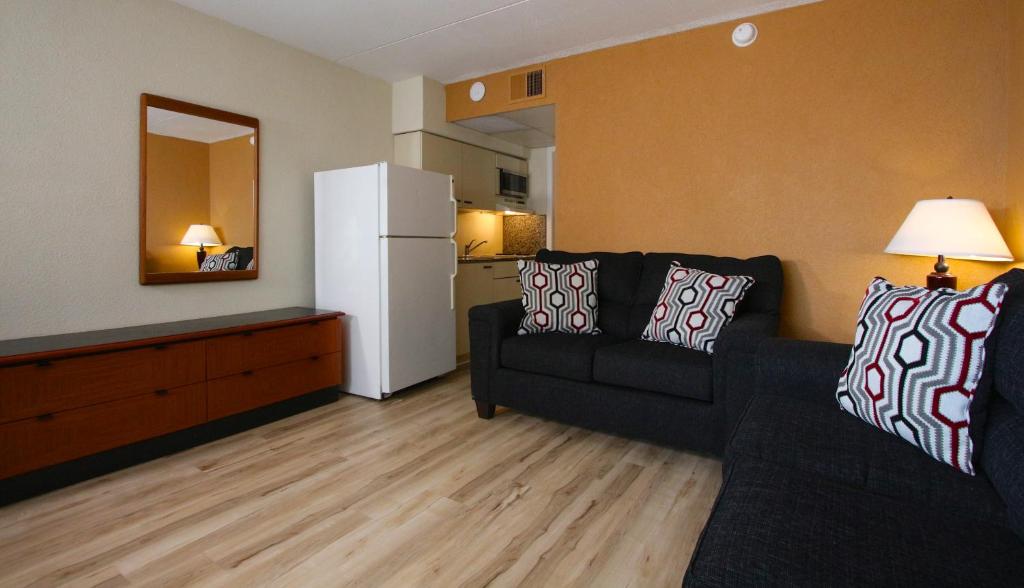 Posezení v ubytování Crusader Oceanfront Resort