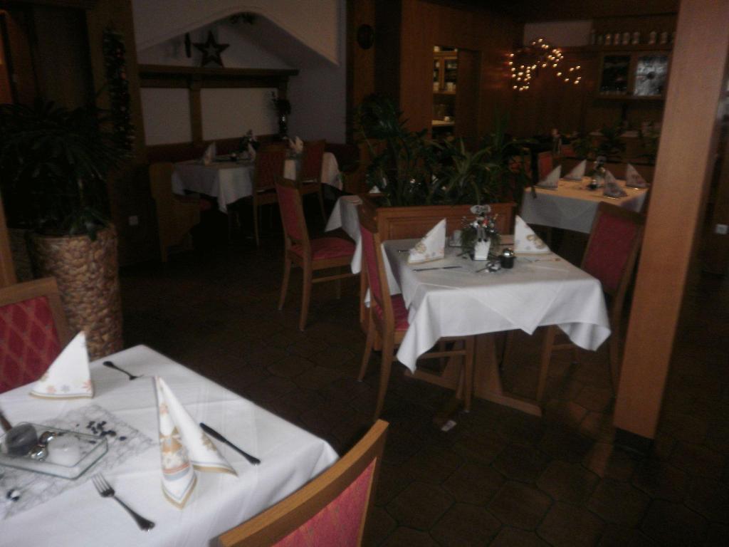 Restaurace v ubytování Landgasthof Bieg