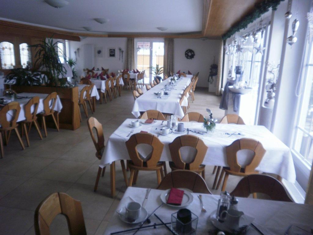 Restaurace v ubytování Landgasthof Bieg