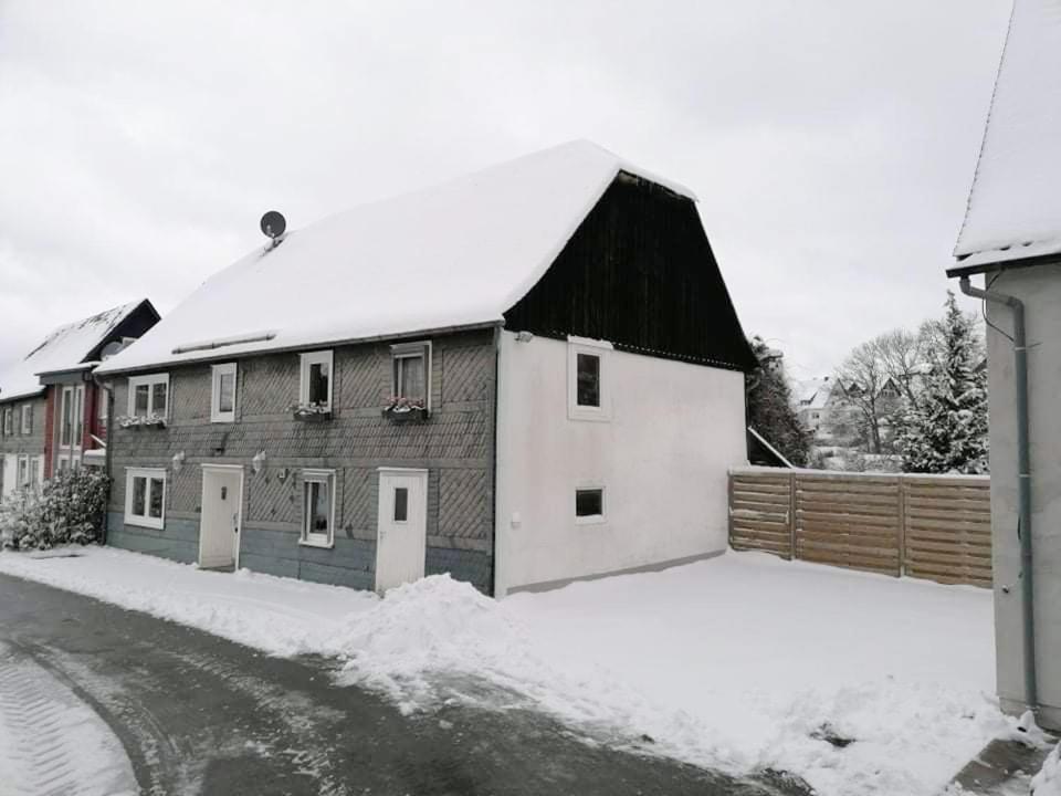 Haus Bornstein v zimě