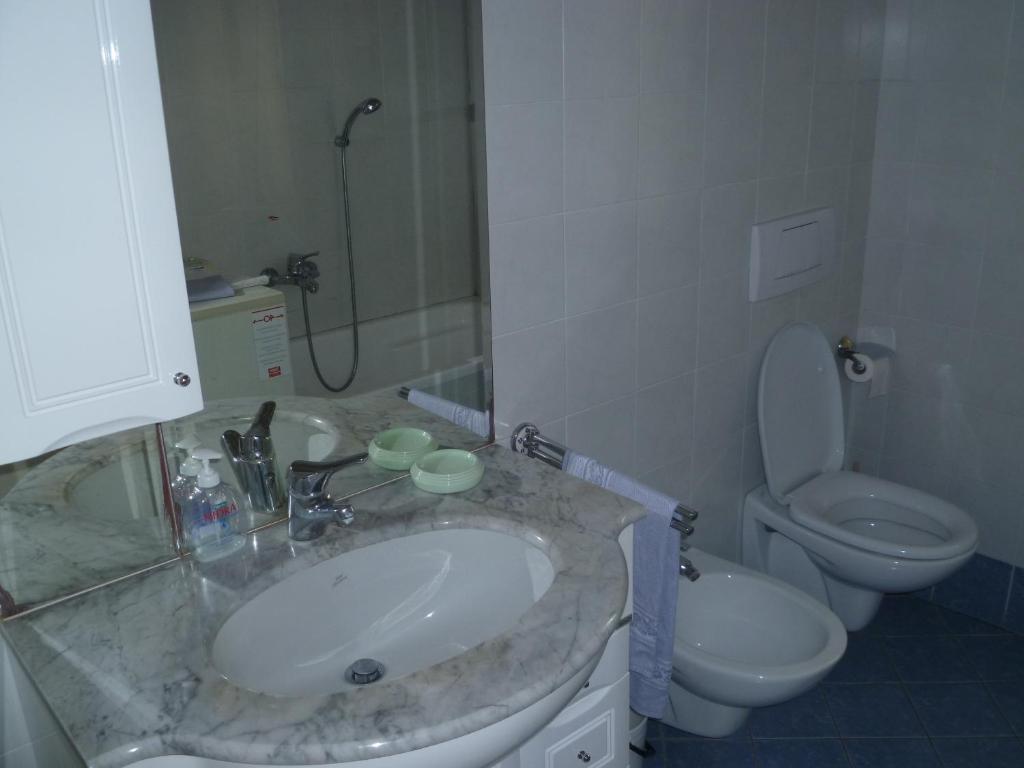 A bathroom at Nido del Tadini