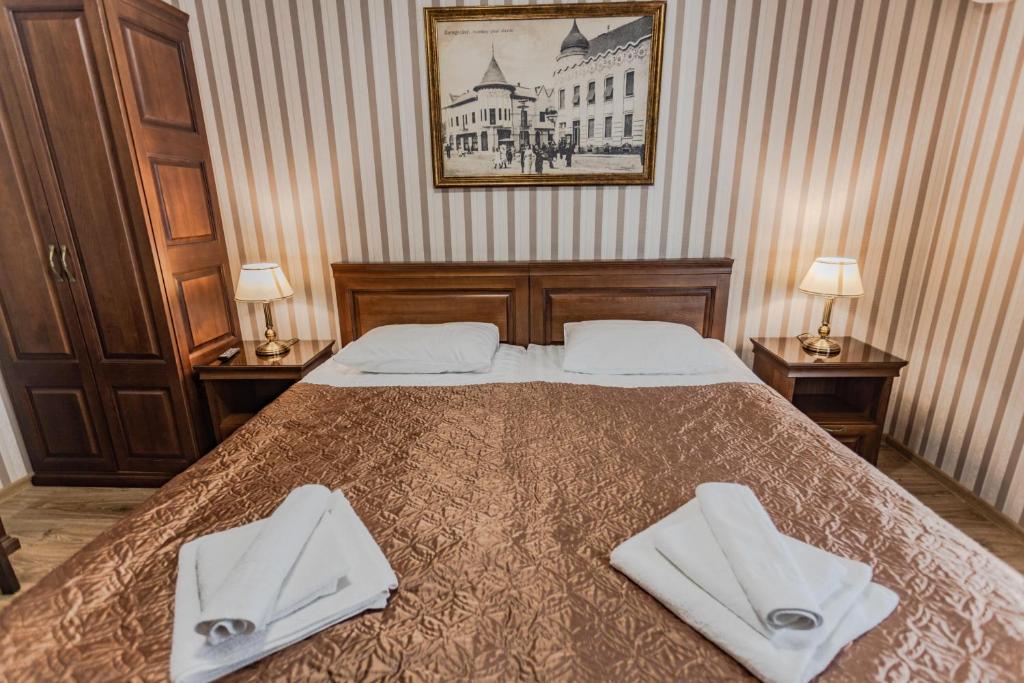 Postel nebo postele na pokoji v ubytování Guest House Villa Lamperti