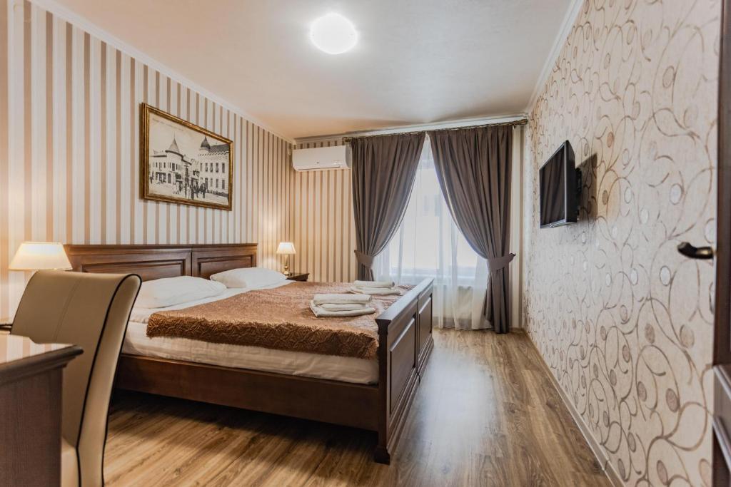 Postel nebo postele na pokoji v ubytování Guest House Villa Lamperti
