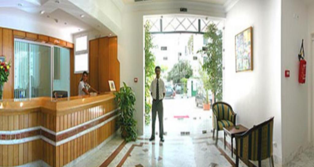Vstupní hala nebo recepce v ubytování Ariha Hotel
