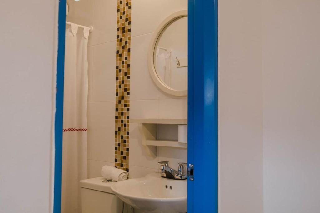 Koupelna v ubytování Meraki Boutique Hostel