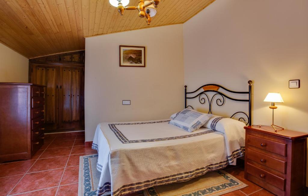 Posteľ alebo postele v izbe v ubytovaní Casa Rural El Chorritero