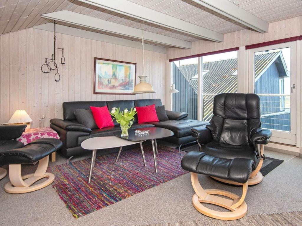 Posezení v ubytování Seaside Charm in Bork Havn - By Traum Ferienwohnungen