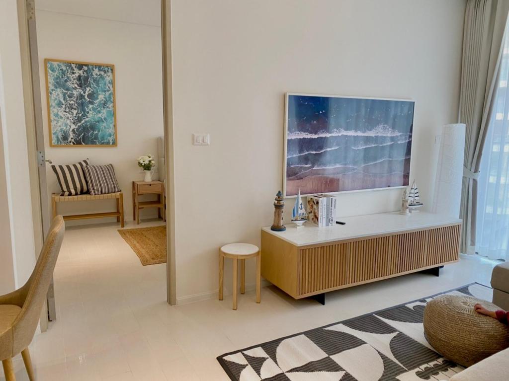 Posezení v ubytování Seaview 2 BR Beach front Vacation HuaHin