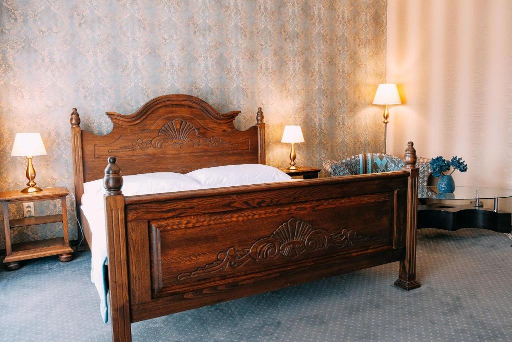 Postel nebo postele na pokoji v ubytování Pension Relish