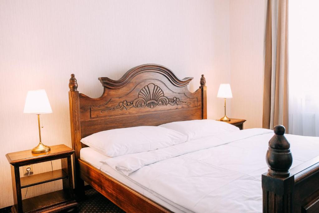 Postel nebo postele na pokoji v ubytování Pension Relish