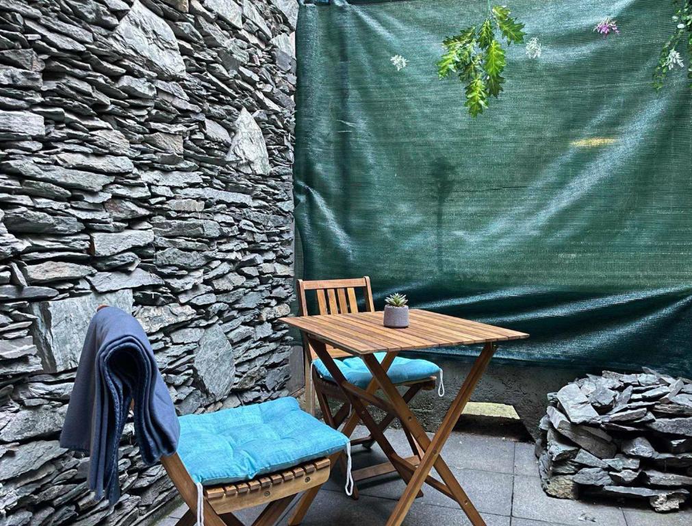 Patio nebo venkovní prostory v ubytování Hotel Story