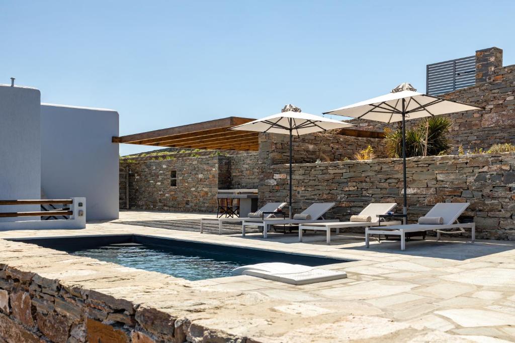 Bazén v ubytování Nevermind Vacations villa A nebo v jeho okolí