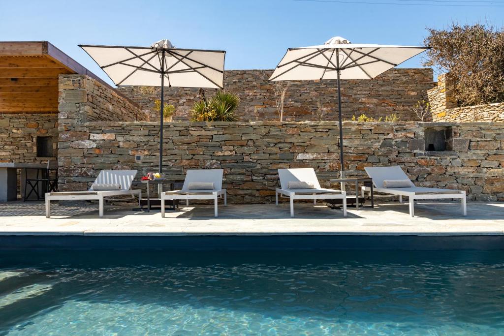 Bazén v ubytování Nevermind Vacations villa A nebo v jeho okolí