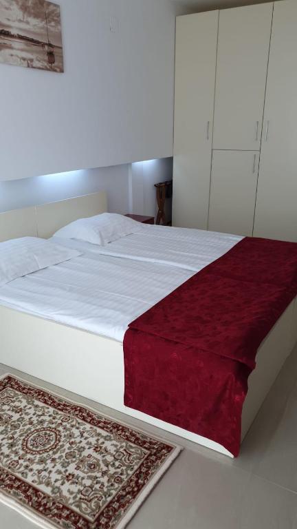 Postel nebo postele na pokoji v ubytování Hotel Hefaistos - Mamaia