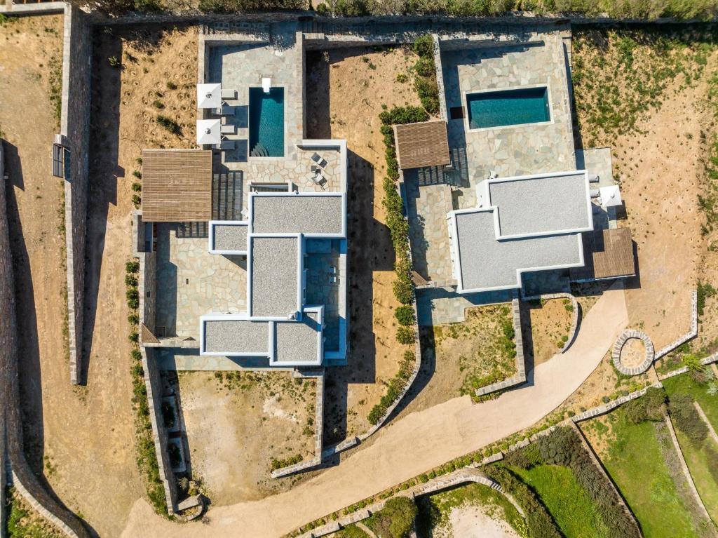 Letecký snímek ubytování Nevermind Vacations villa A