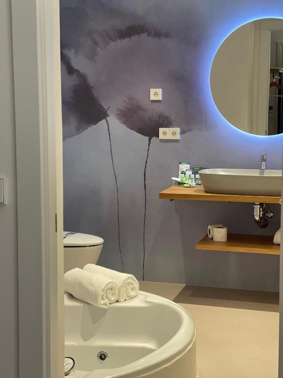 A bathroom at Hotel Spa Porto Cristo