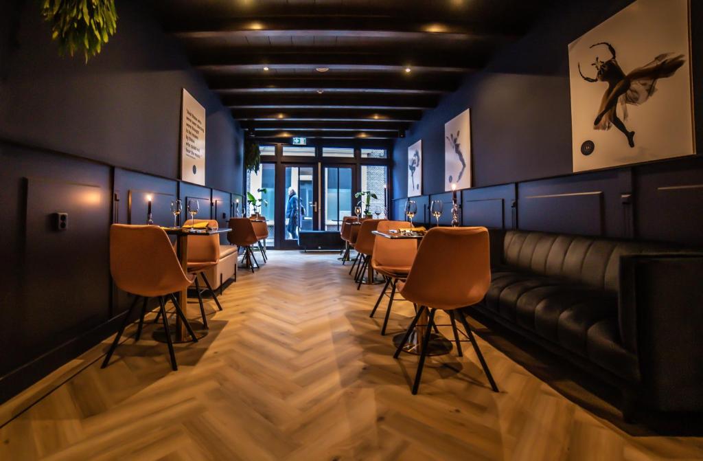 Posezení v ubytování Boutiquehotel Dokkum