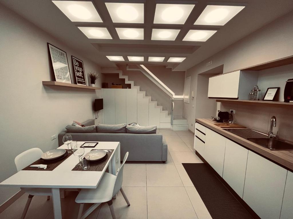 Ett kök eller pentry på Studio loft 85