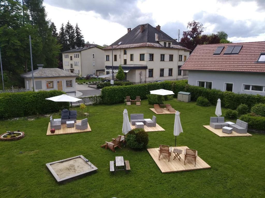 Zahrada ubytování Gästehaus Residenz Lapeiner