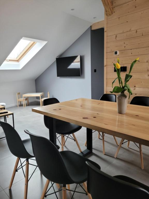 Μια τηλεόραση ή/και κέντρο ψυχαγωγίας στο Chałupka Apartament 2