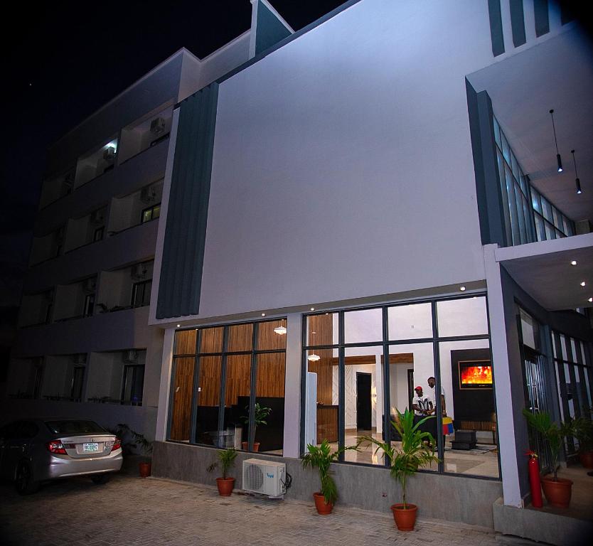 Budova, kde se hotel nachází