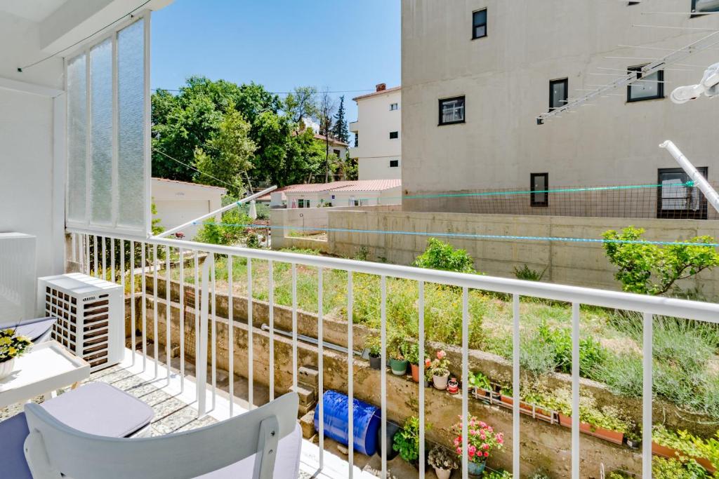 Balkón alebo terasa v ubytovaní Apartment Eli