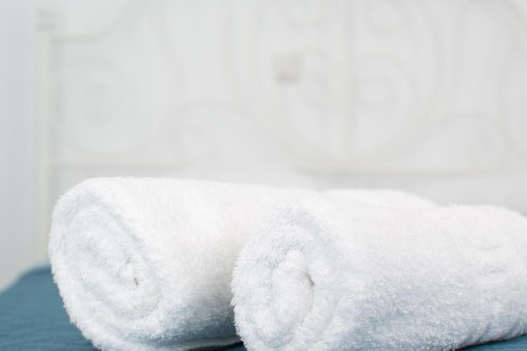 Postel nebo postele na pokoji v ubytování CHAMBRE BLANCHE