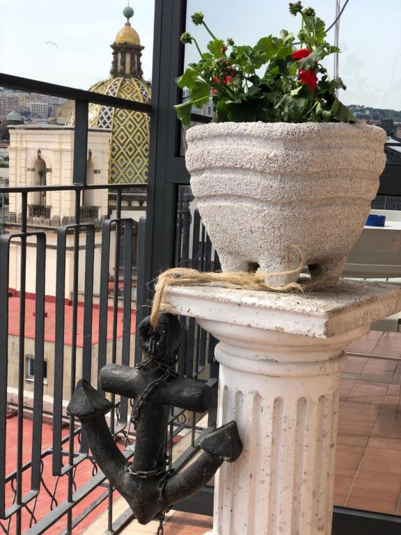 Balkon lub taras w obiekcie Marina SKY 8