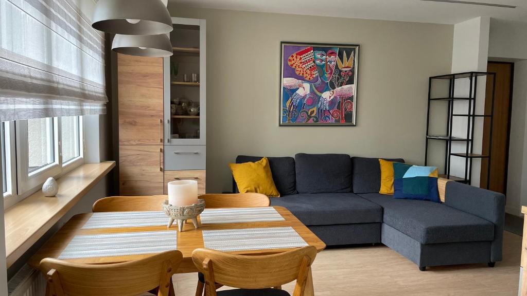 Posezení v ubytování Elegant home in Palanga centre