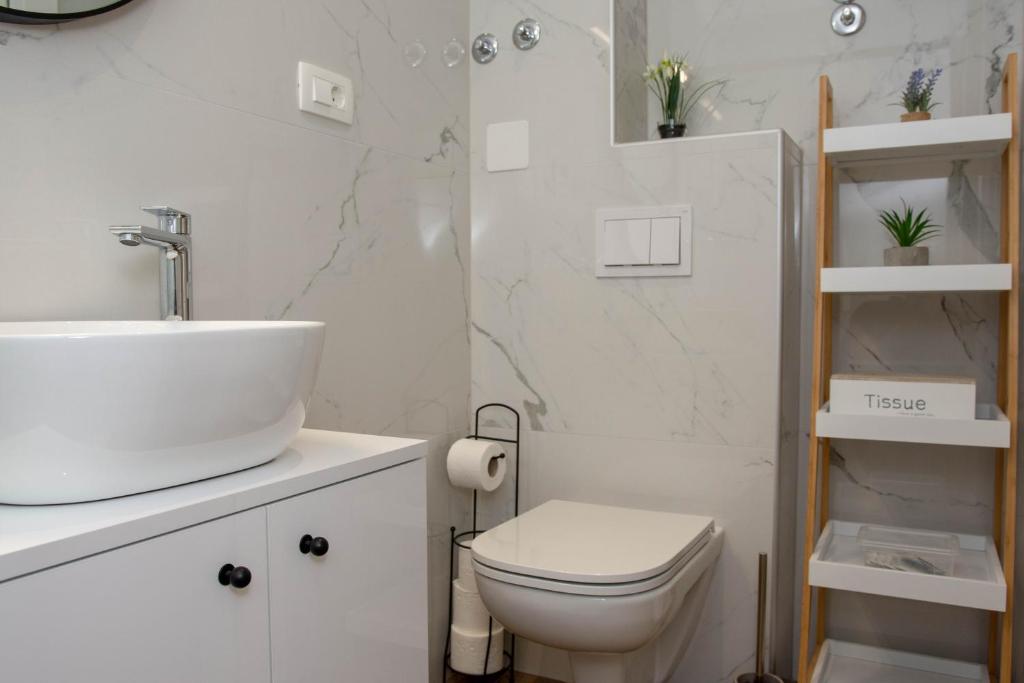 Kúpeľňa v ubytovaní Luxury Rooms Rustic Chic