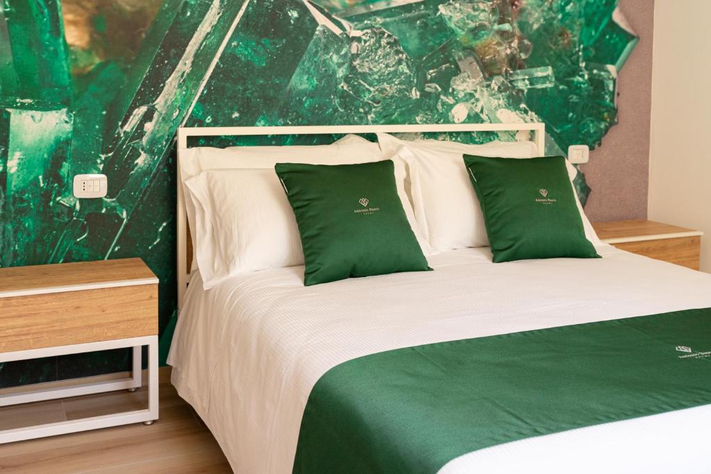 Postel nebo postele na pokoji v ubytování Antonio Busco rooms