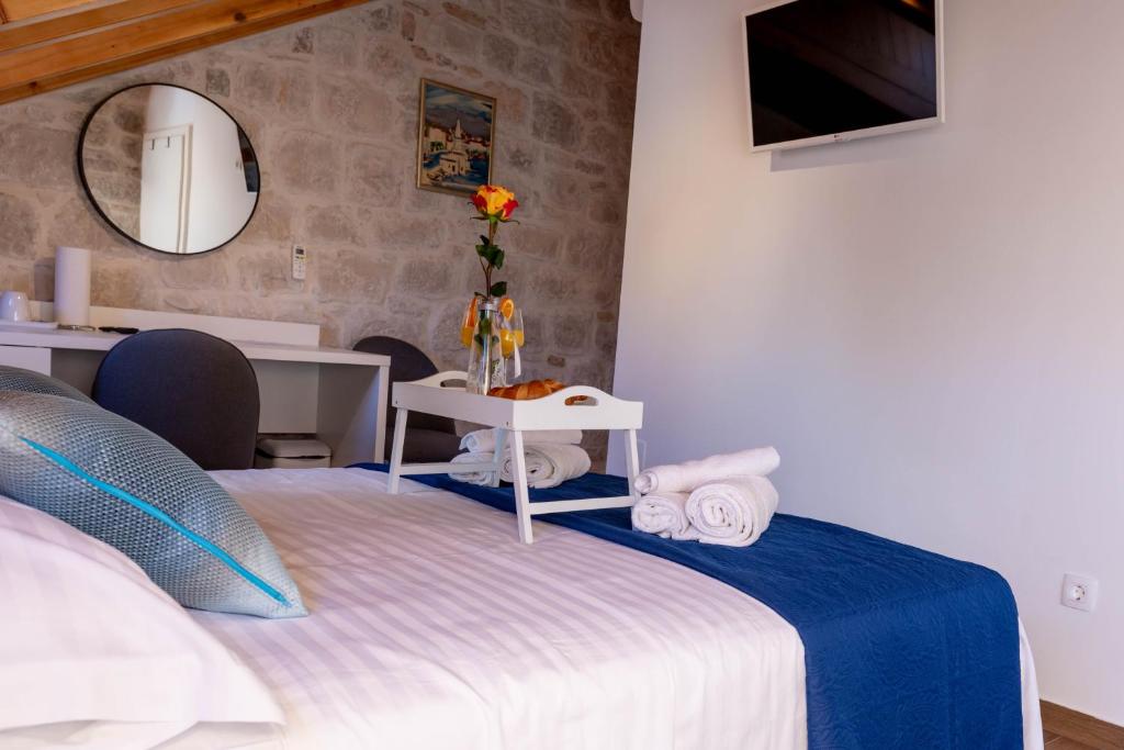 Posteľ alebo postele v izbe v ubytovaní Luxury Rooms Rustic Chic