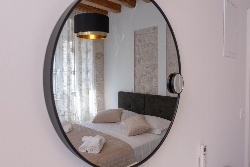 Posteľ alebo postele v izbe v ubytovaní Luxury Rooms Rustic Chic