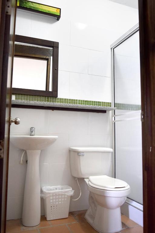 Koupelna v ubytování Chrisban Hotel Boutique