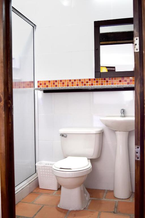 Koupelna v ubytování Chrisban Hotel Boutique