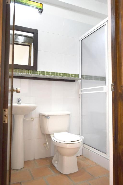 Koupelna v ubytování Chrisban Hotel Boutique