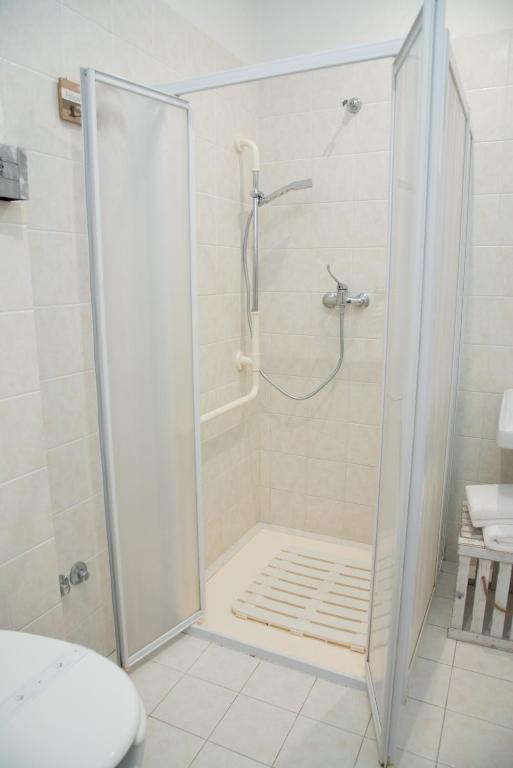 Koupelna v ubytování B&B Vicolo IV
