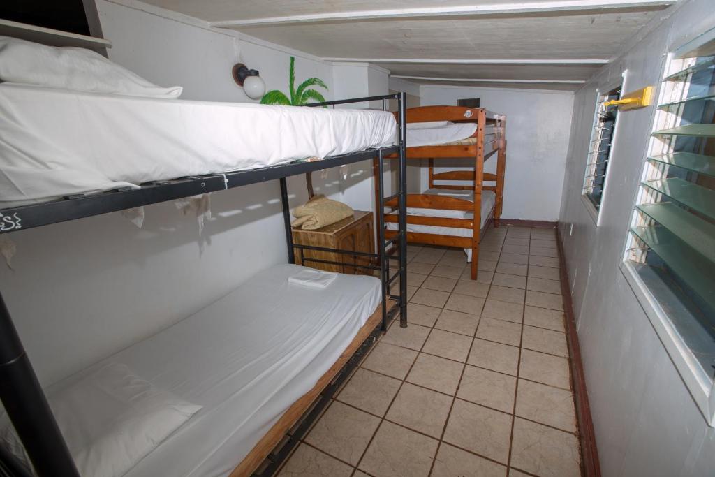 Palanda nebo palandy na pokoji v ubytování Backpackers Vacation Inn and Plantation Village