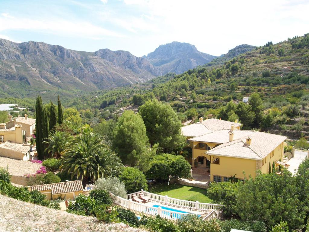 Vista de la piscina de Hotel Villa Lehmi o alrededores