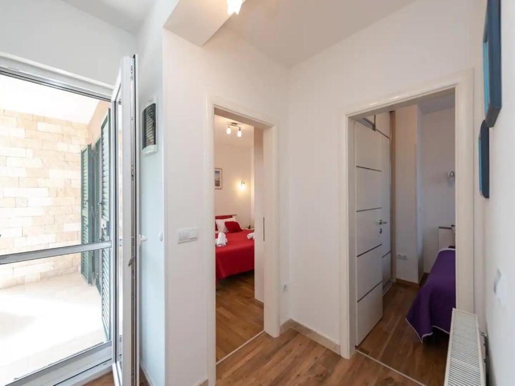 Postel nebo postele na pokoji v ubytování House Ruza