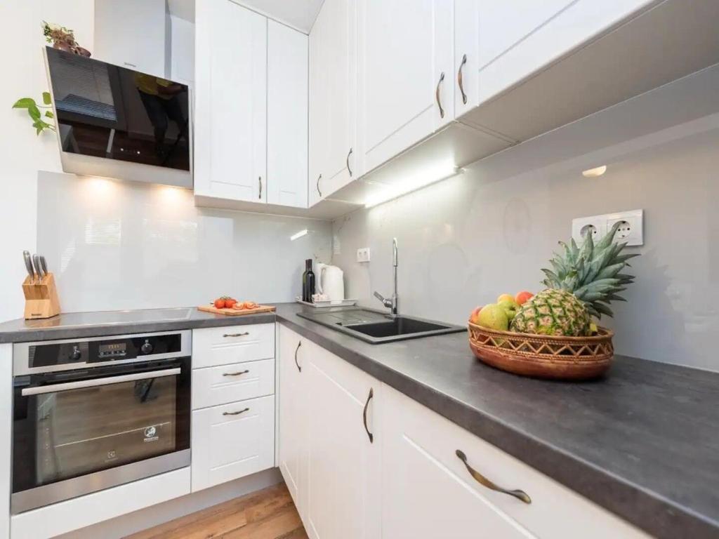 Kuchyň nebo kuchyňský kout v ubytování House Ruza