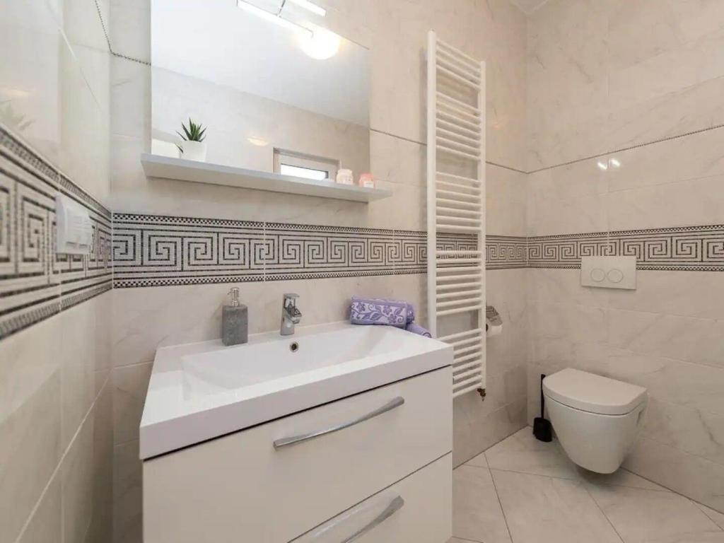 Koupelna v ubytování House Ruza
