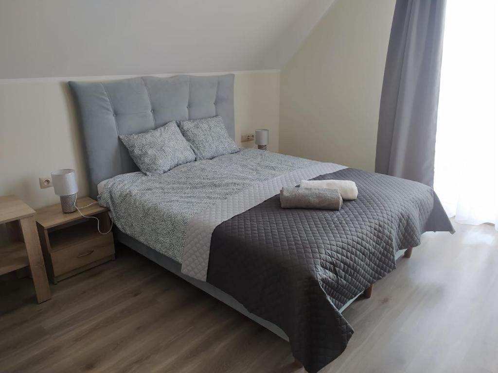 Postel nebo postele na pokoji v ubytování Villa Lima