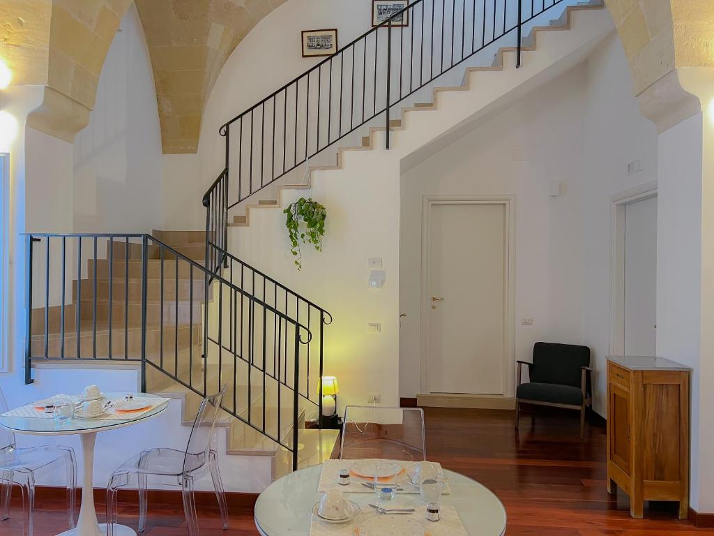 Posezení v ubytování Tulliani Residenze Matera