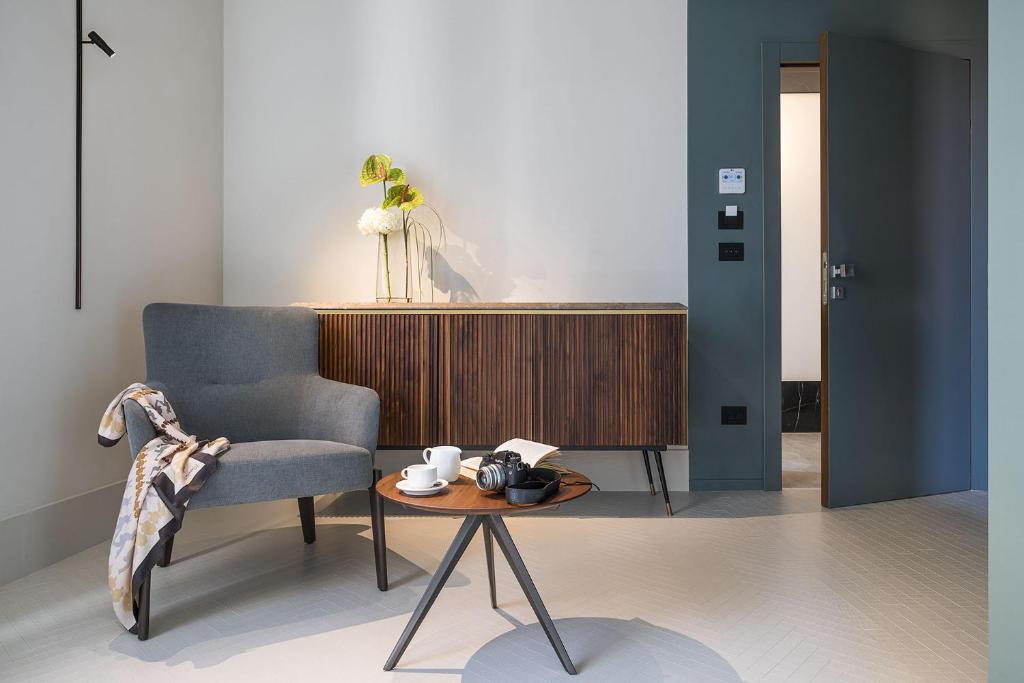Posezení v ubytování Byssus Suites